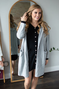 Hooded Cardigan| 3 Colors