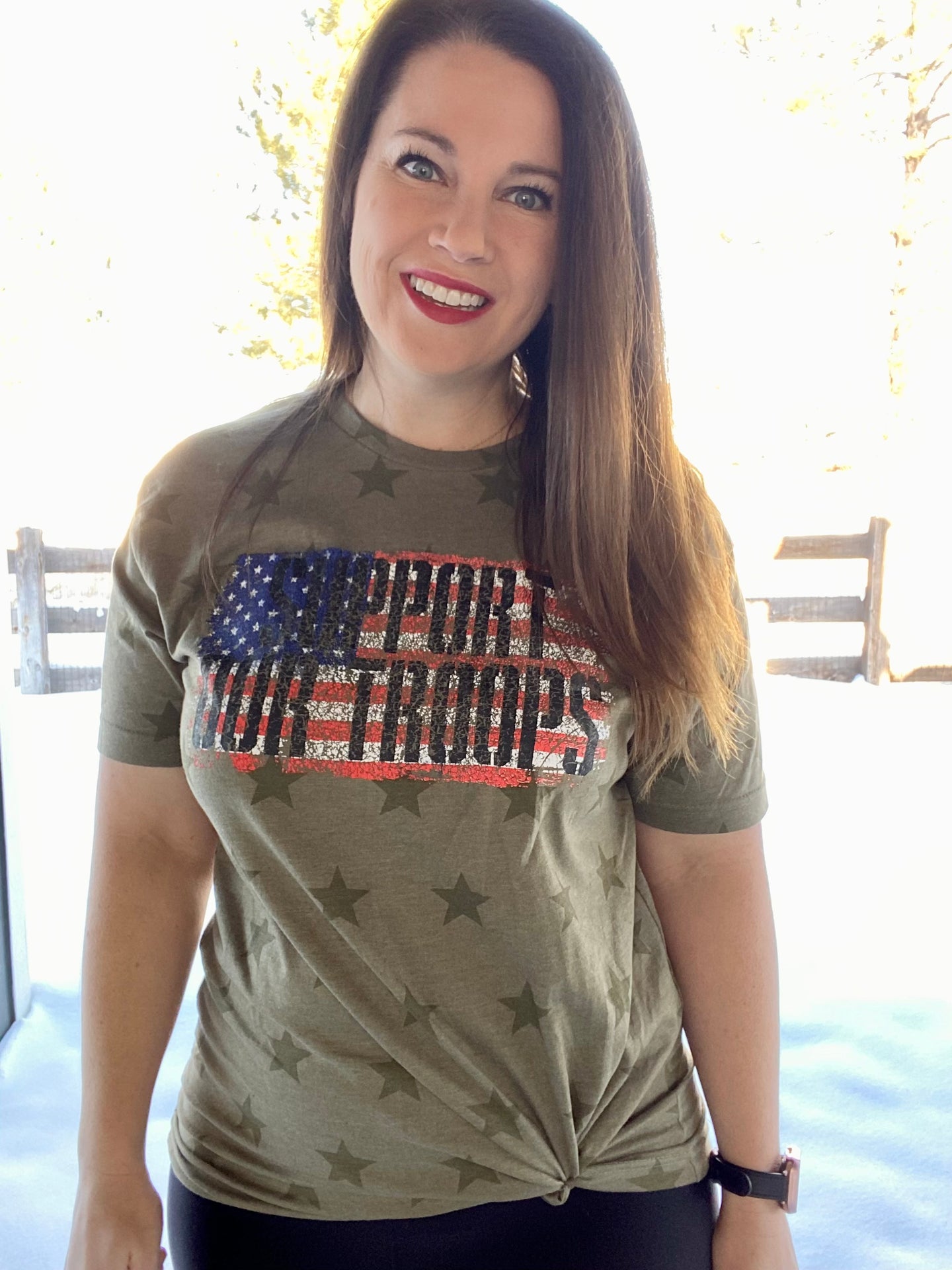 Support Our Troops- Star