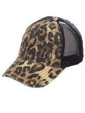 Load image into Gallery viewer, C.C Distressed Hat- Multiple Colors