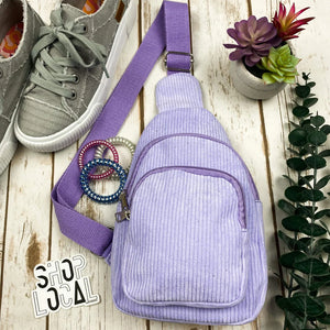 Corduroy Sling Bags