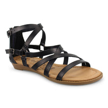 Load image into Gallery viewer, Blithe Blowfish Sandals- Black