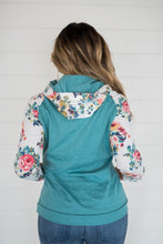 Load image into Gallery viewer, Teal Floral DoubleHood™