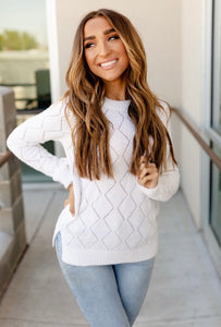 Emily Sweater- Ivory
