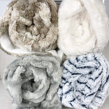 Load image into Gallery viewer, Soft and Sherpa Blanket - Grey