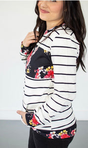 Blossoming Crew Neck