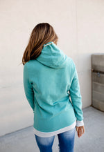 Load image into Gallery viewer, Singlehood Sweatshirt- Teal &amp; Grey