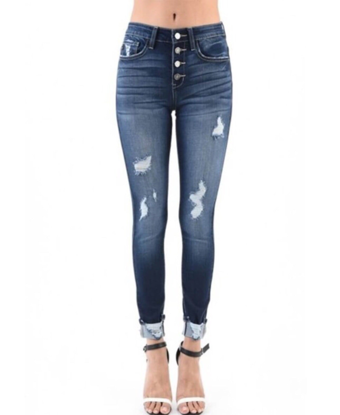 Kan Can Distressed Jeans