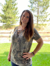 Load image into Gallery viewer, No Hiding Camo Top