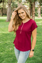 Load image into Gallery viewer, Zip Down Blouse - Multiple Colors
