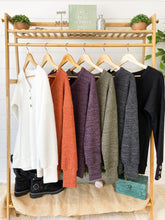 Load image into Gallery viewer, Brittney Button Sweater - Pumpkin