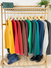 Load image into Gallery viewer, Harper Long Sleeve Henley - Teal