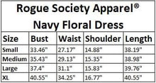 Load image into Gallery viewer, Navy Floral Dress