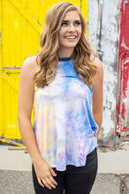 Load image into Gallery viewer, Rocker Tank | Tie Dye at Dusk