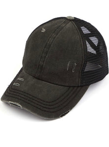C.C Distressed Hat- Multiple Colors