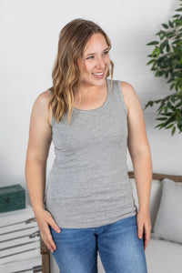 Ava Tank- Light Grey