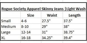 Skinny Jeans | Light Wash