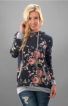 Load image into Gallery viewer, Fall Floral Hoodie