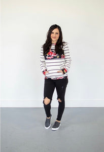 Blossoming Crew Neck