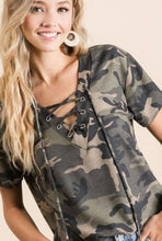 Load image into Gallery viewer, No Hiding Camo Top