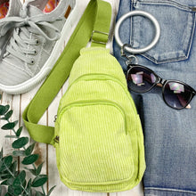 Load image into Gallery viewer, Corduroy Sling Bags
