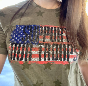 Support Our Troops- Star