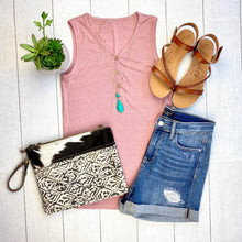 Load image into Gallery viewer, Addison Henley Tank - Rose