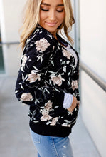 Load image into Gallery viewer, Stay With Me Floral Bomber
