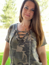 Load image into Gallery viewer, No Hiding Camo Top