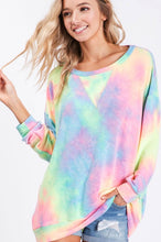 Load image into Gallery viewer, A World full of Color Tie Dye Pullover- Multiple Colors