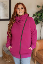 Load image into Gallery viewer, Quinn ZipUp Cowl - Magenta