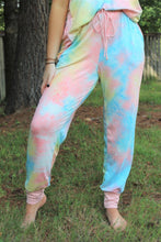Load image into Gallery viewer, Accent Joggers | Seaside Tie Dye