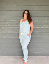 Load image into Gallery viewer, California Dreaming Chambray Jumpsuit