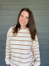 Load image into Gallery viewer, Lost in The Moment Striped Sweater