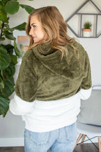 Load image into Gallery viewer, Sherpa Hoodie | Olive