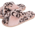 Ultra Fuzzy Animal Print House Shoes