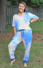 Load image into Gallery viewer, Accent Joggers | Tie Dye at Dusk